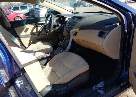 2013 Hyundai Elantra Gls from USA, damaged, VIN 5NPDH4AE5DH283256